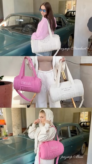 TravelBag - это не просто сумка, это твой идеальный спутник в любой день💞
Два размера для твоего ритма жизни:
Mini 📏 35×20×20 см, когда нужно взять только самое необходимое
Standart 📏 45×25×25 см, когда хочется взять с собой всё и даже больше
Выбирай свой размер и наслаждайся каждой деталью 💫